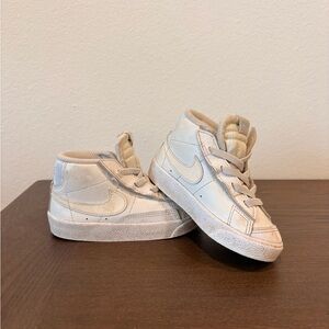 Nike Blazer Mid Toddler Sneakers - White